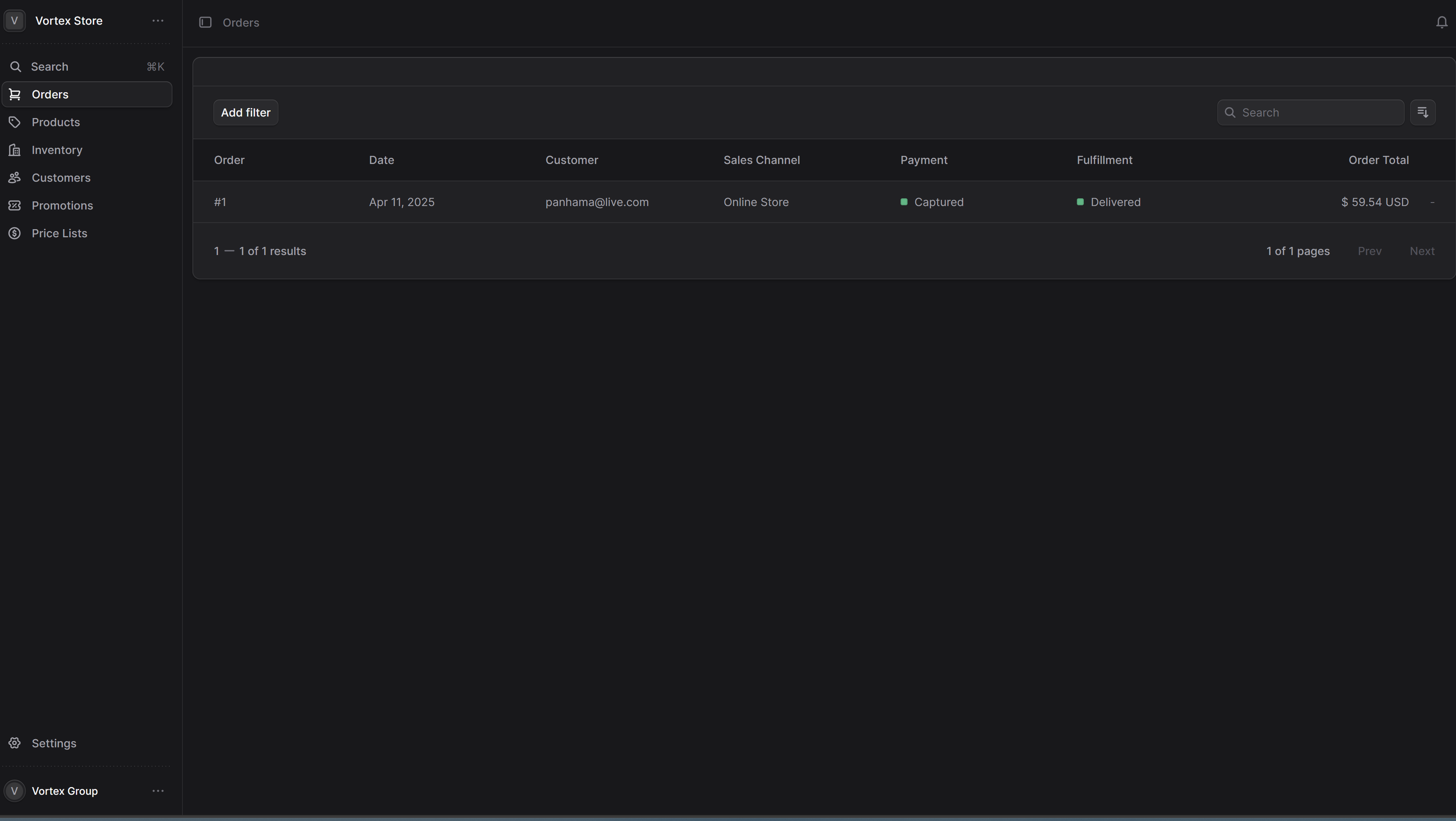 Admin Dashboard