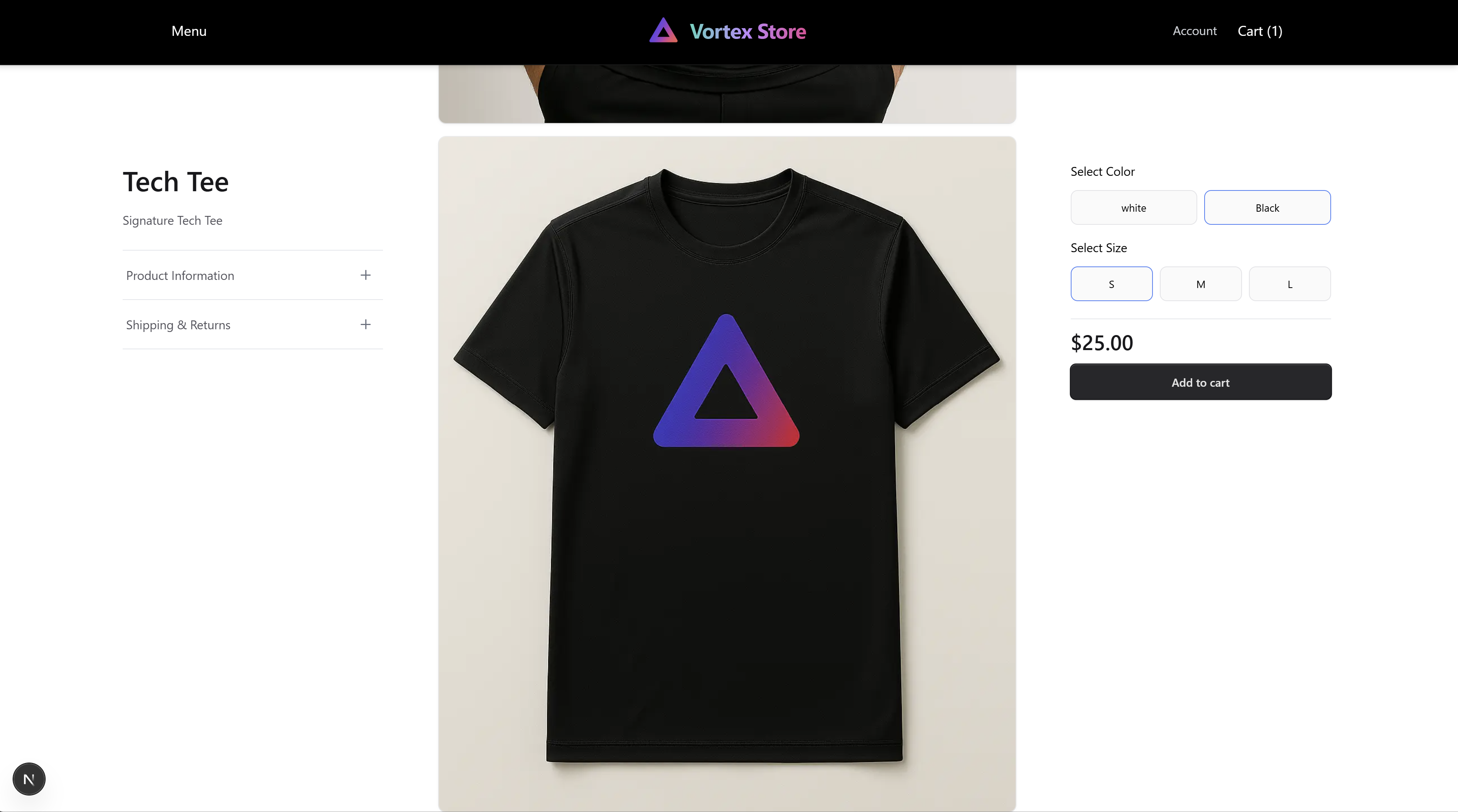 Storefront Preview